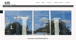 Desktop Screenshot of calizasmallorca.com